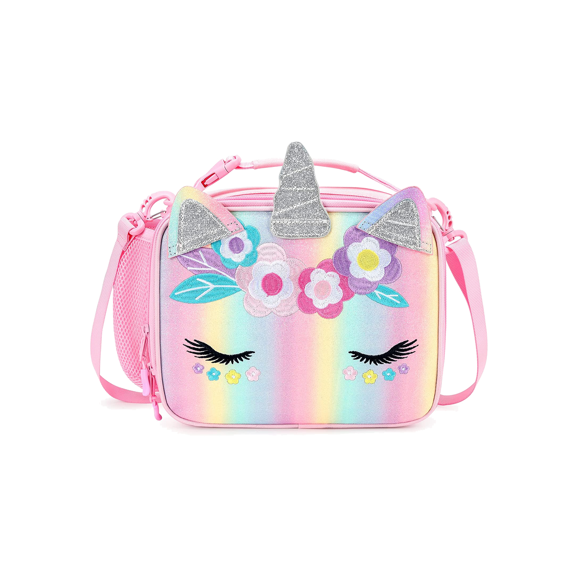 Kids Rainbow Unicorn Insulated Lunch Box
