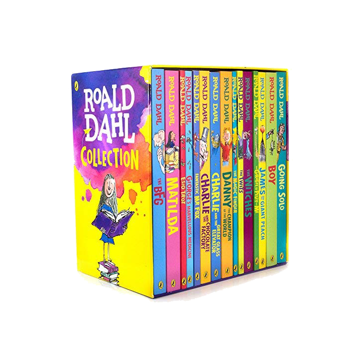 Roald Dahl Box Collection Set (15 Books)