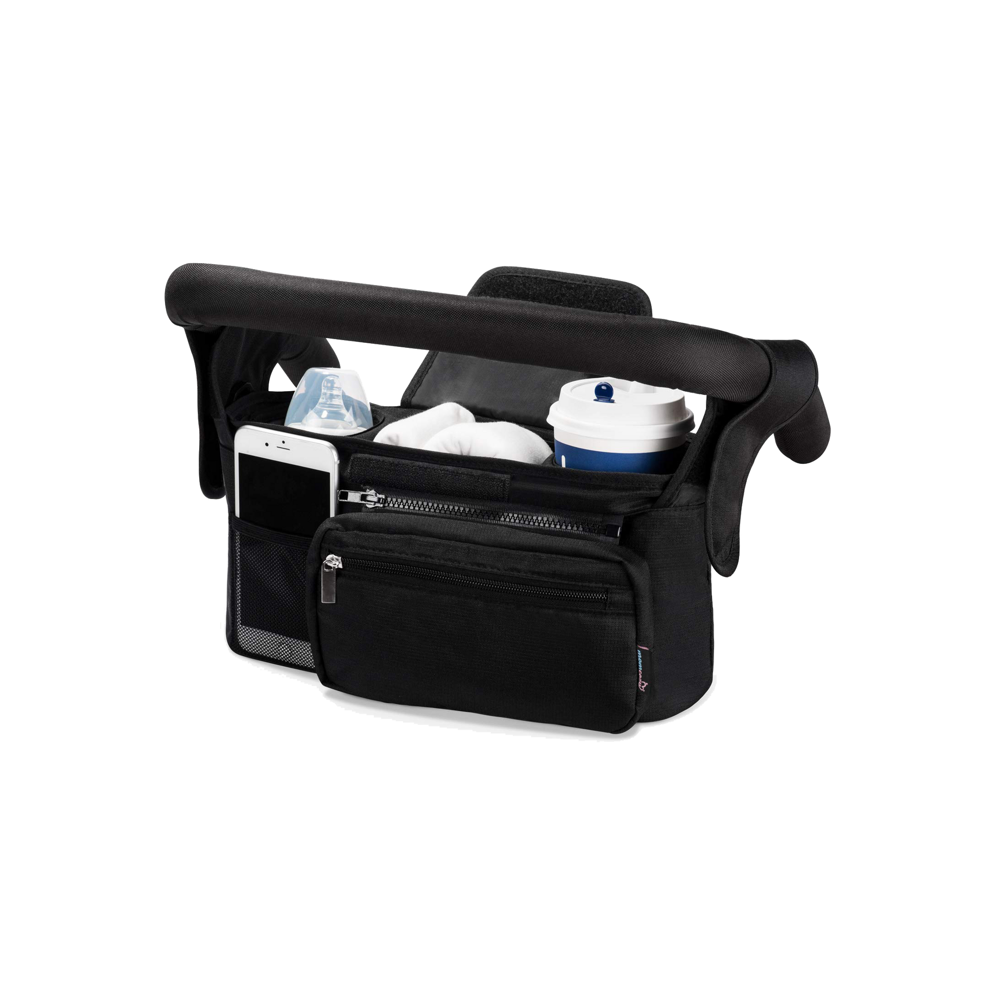 Stroller Universal Organizer with Insulated Cup Holder