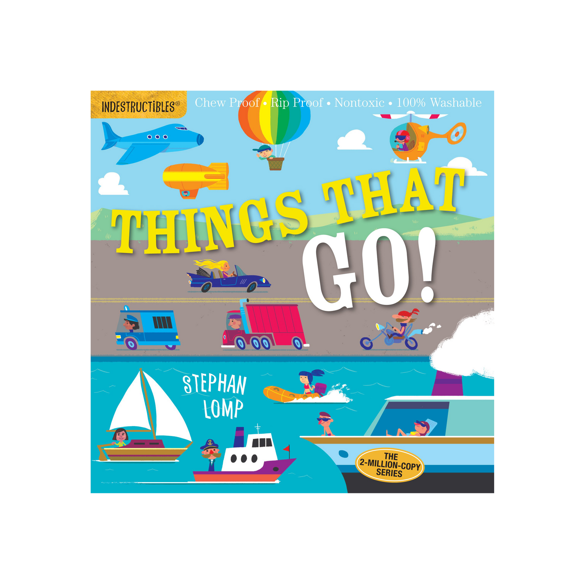 Washable Baby Book: Things That Go