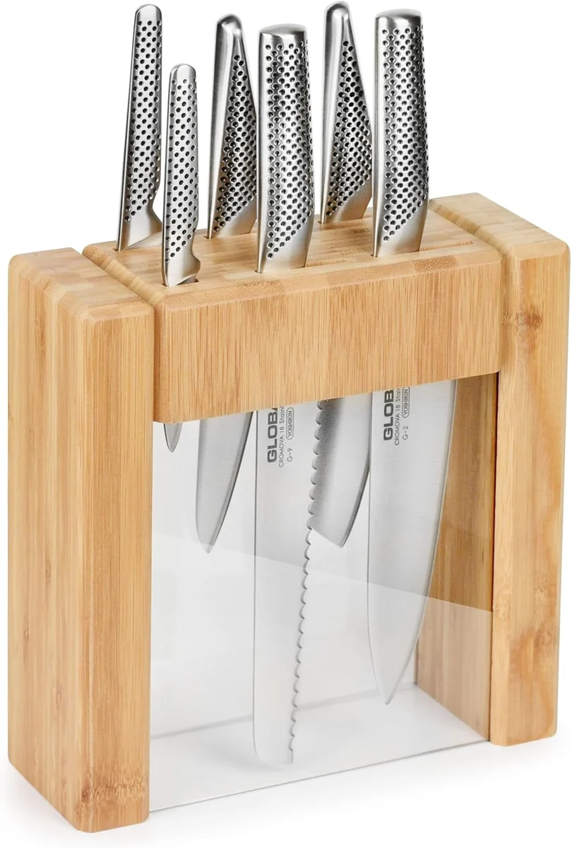 Global Ikasu Knife Block Set