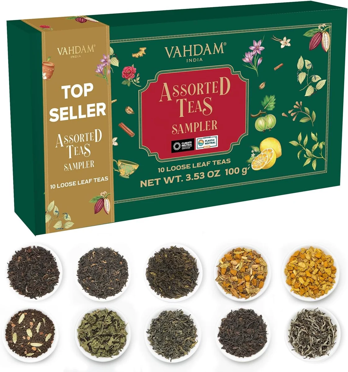 Loose-Leaf Tea Sampler Gift Set