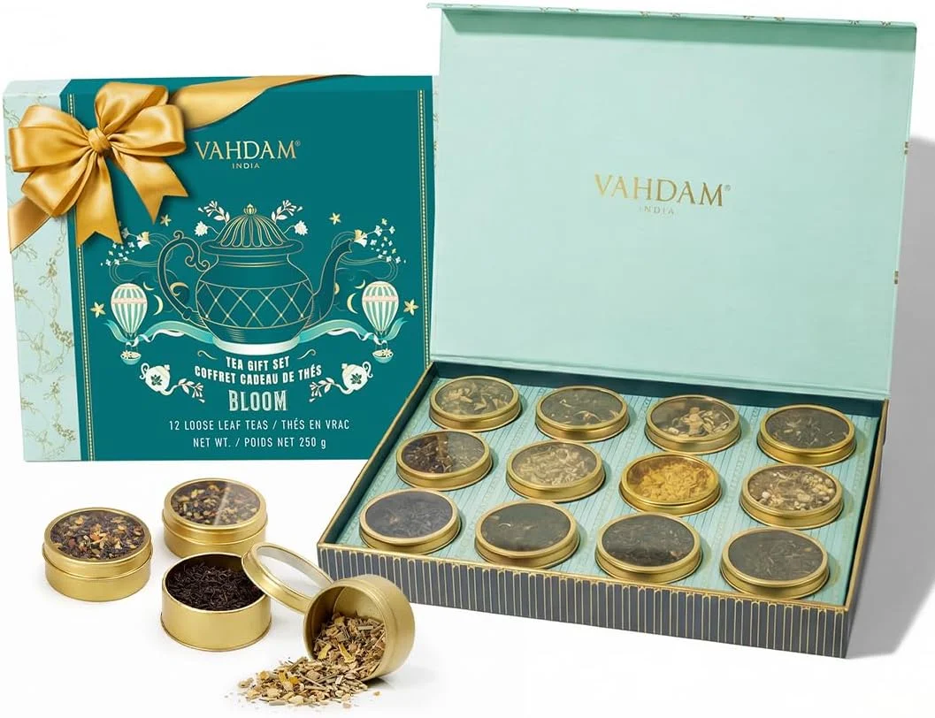 Tea Caddy Gift Set