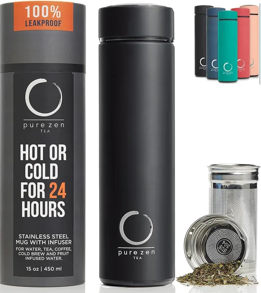 Stainless Steel Tea Infuser Flask