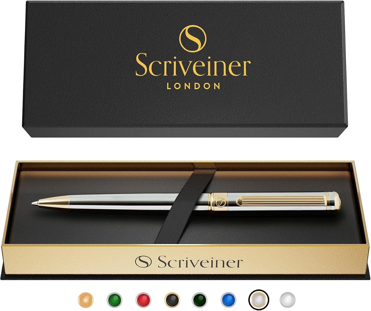 Chrome Ballpoint Gift Pen