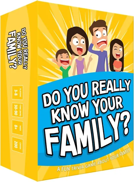 Do You Really Know Your Family? Card Game
