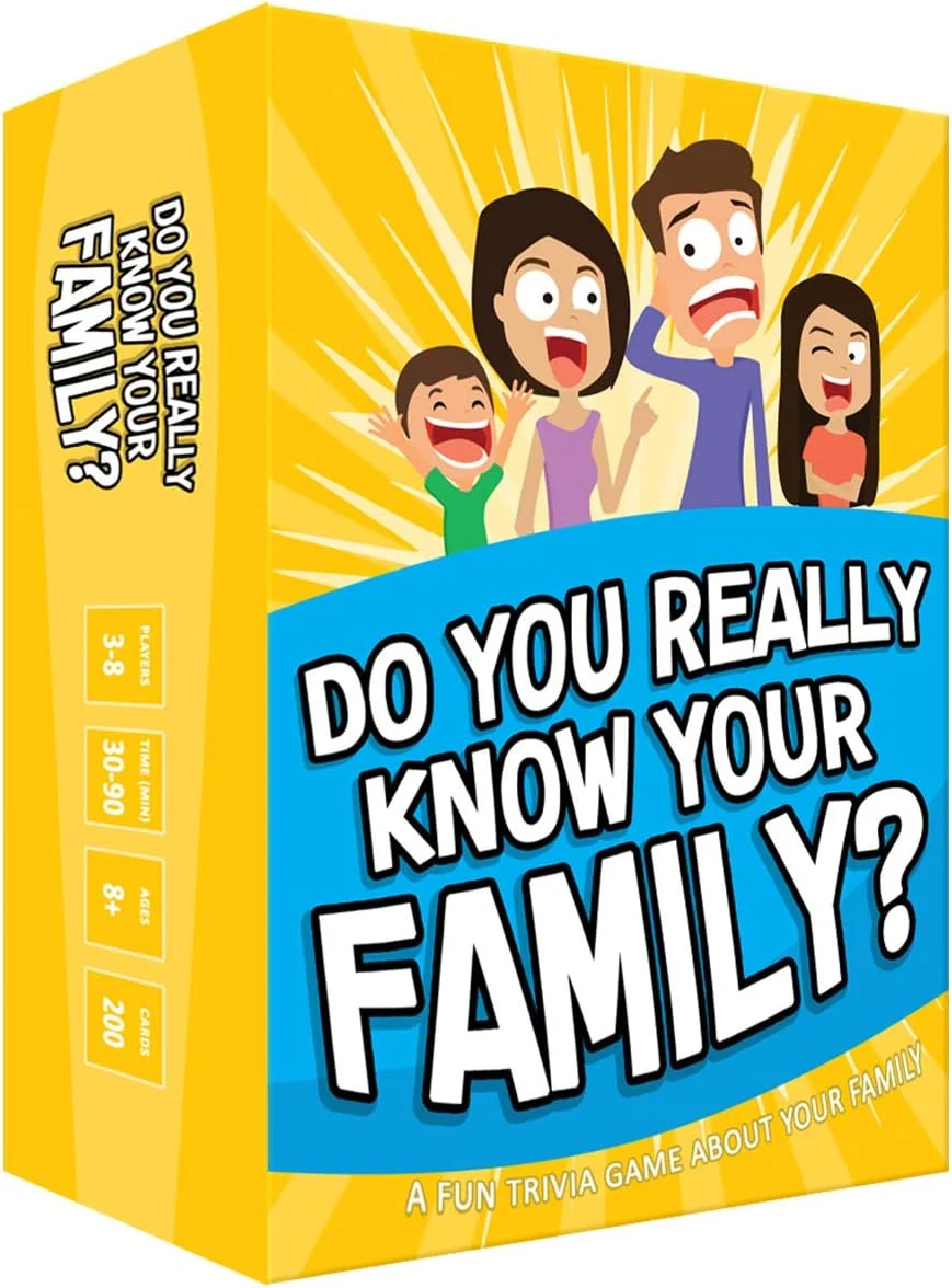 Do You Really Know Your Family? Card Game
