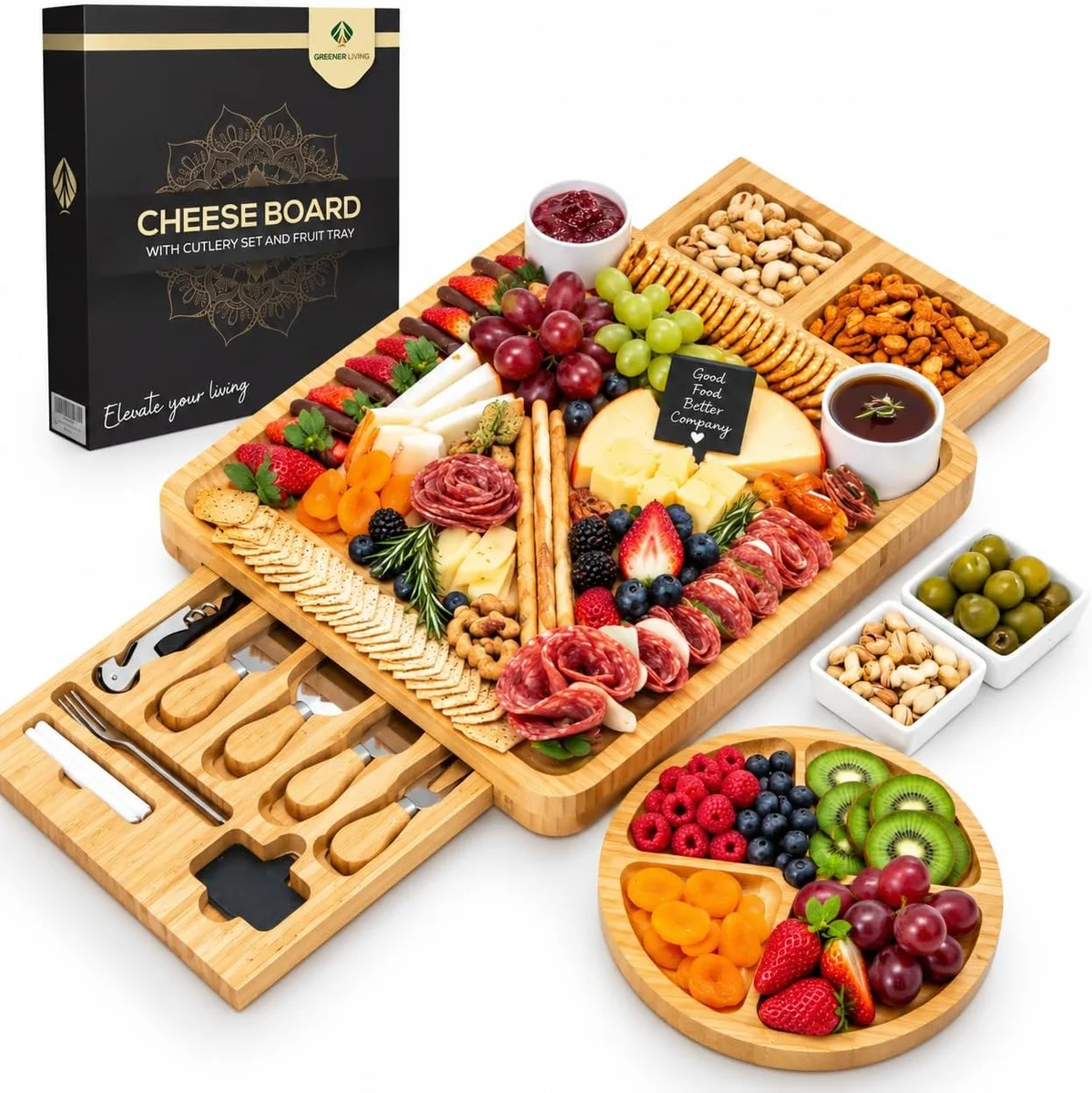 Cheese Board & Serving Tool Set