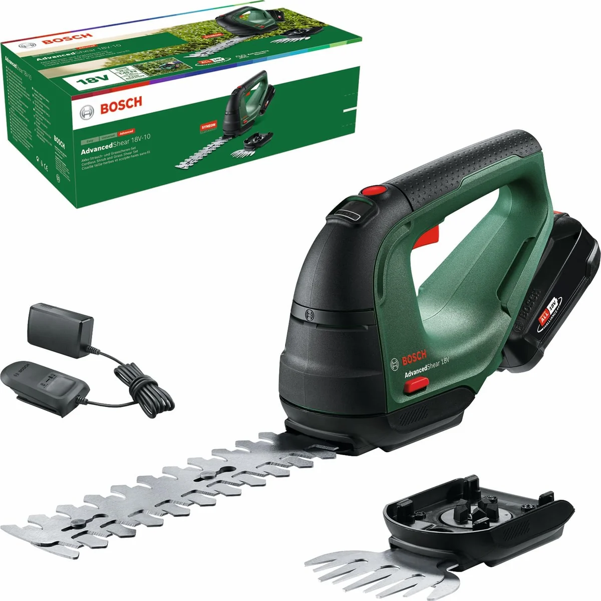Bosch Cordless Shrub & Grass Shear Kit