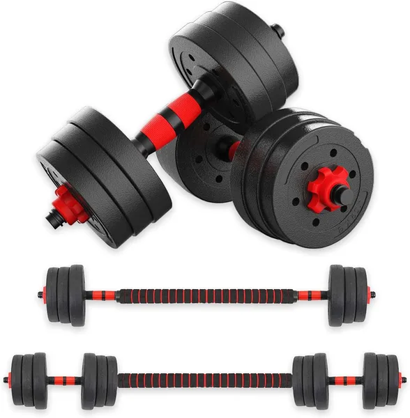 Dumbbell & Barbell Set