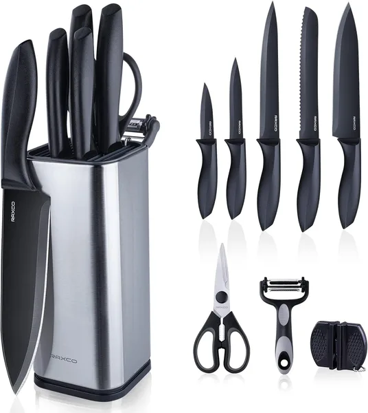 Kitchen Knife Block Set