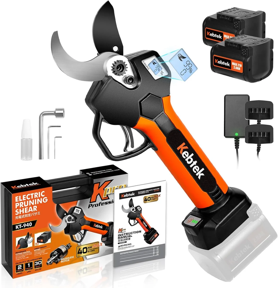 Long-Reach Electric Pruning Shears