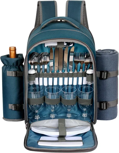 Picnic Backpack for Four