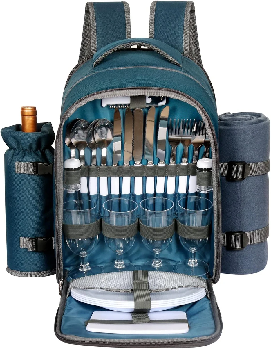 Picnic Backpack for Four