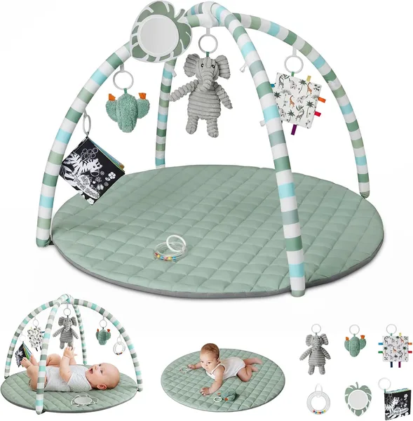 Six-Toy Baby Play Gym