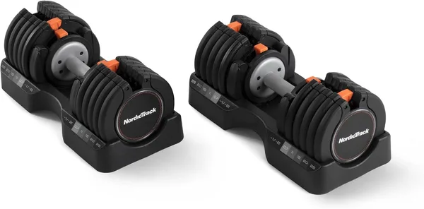 NordicTrack Select-a-Weight Dumbbells