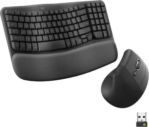 Logitech Wave Keys Ergonomic Keyboard