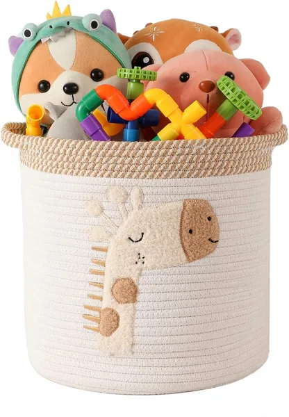 Woven Nursery Toy Basket