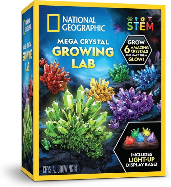 National Geographic Crystal Growing Kit