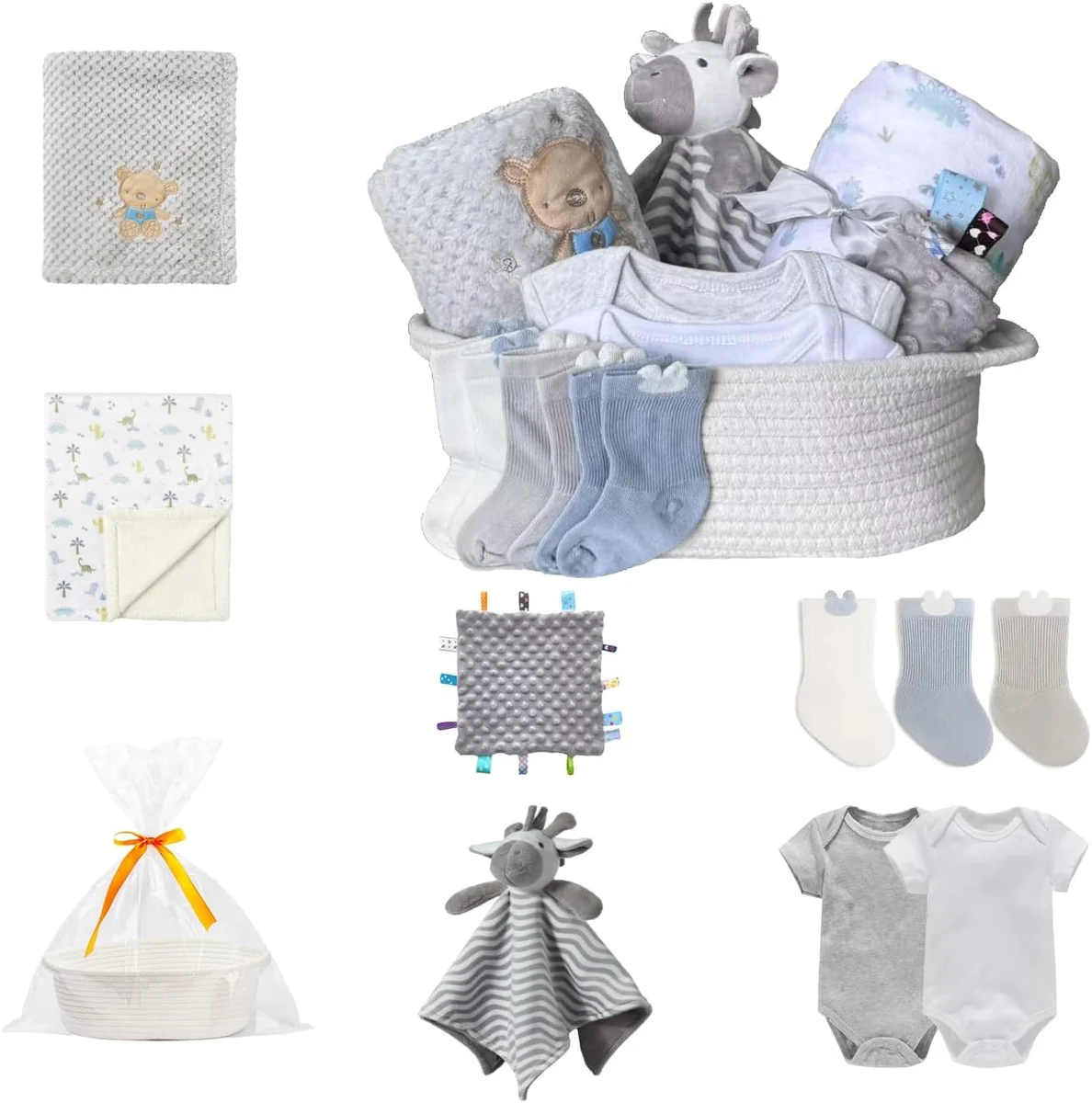New Baby Essentials Gift Basket