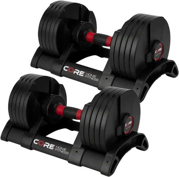 Core Fitness Adjustable Dumbbells