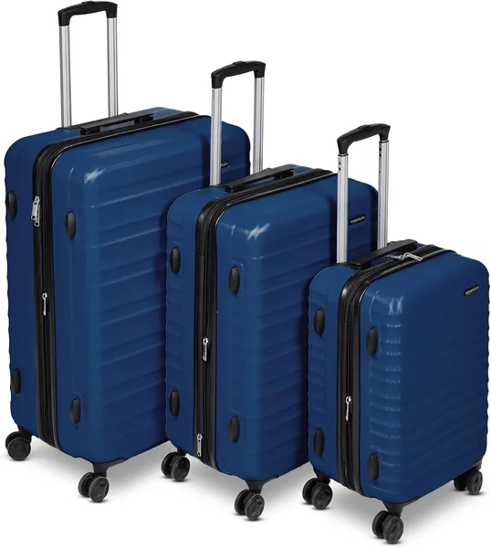 Hardside Luggage Set, Three Pieces