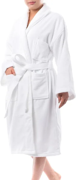 Cotton Terry Dressing Gown