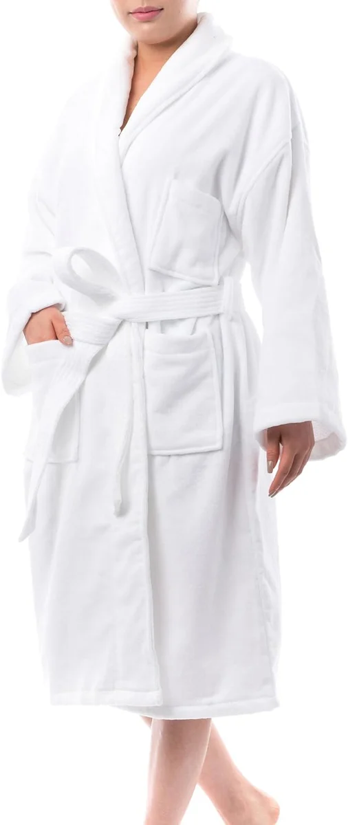 Cotton Terry Dressing Gown