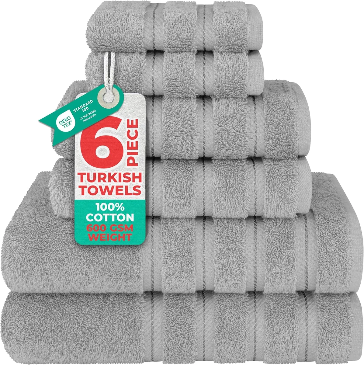 Turkish Cotton Bath Towel Set
