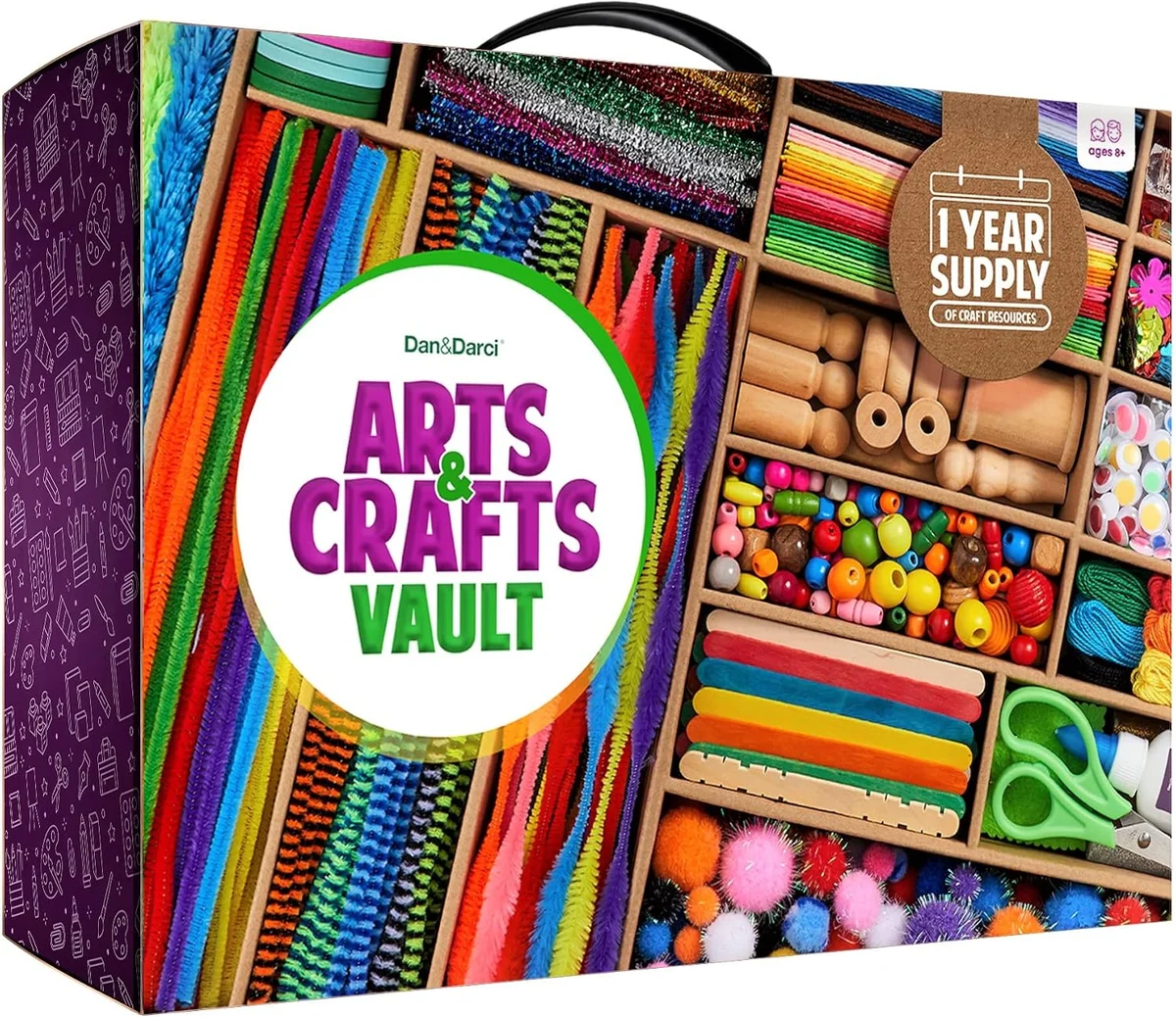 Kids' Arts & Crafts Supply Kit