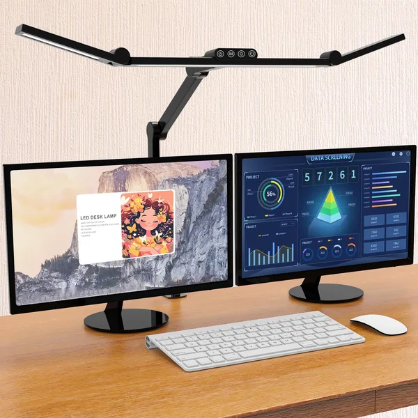 Clamp-On LED Desk Lamp