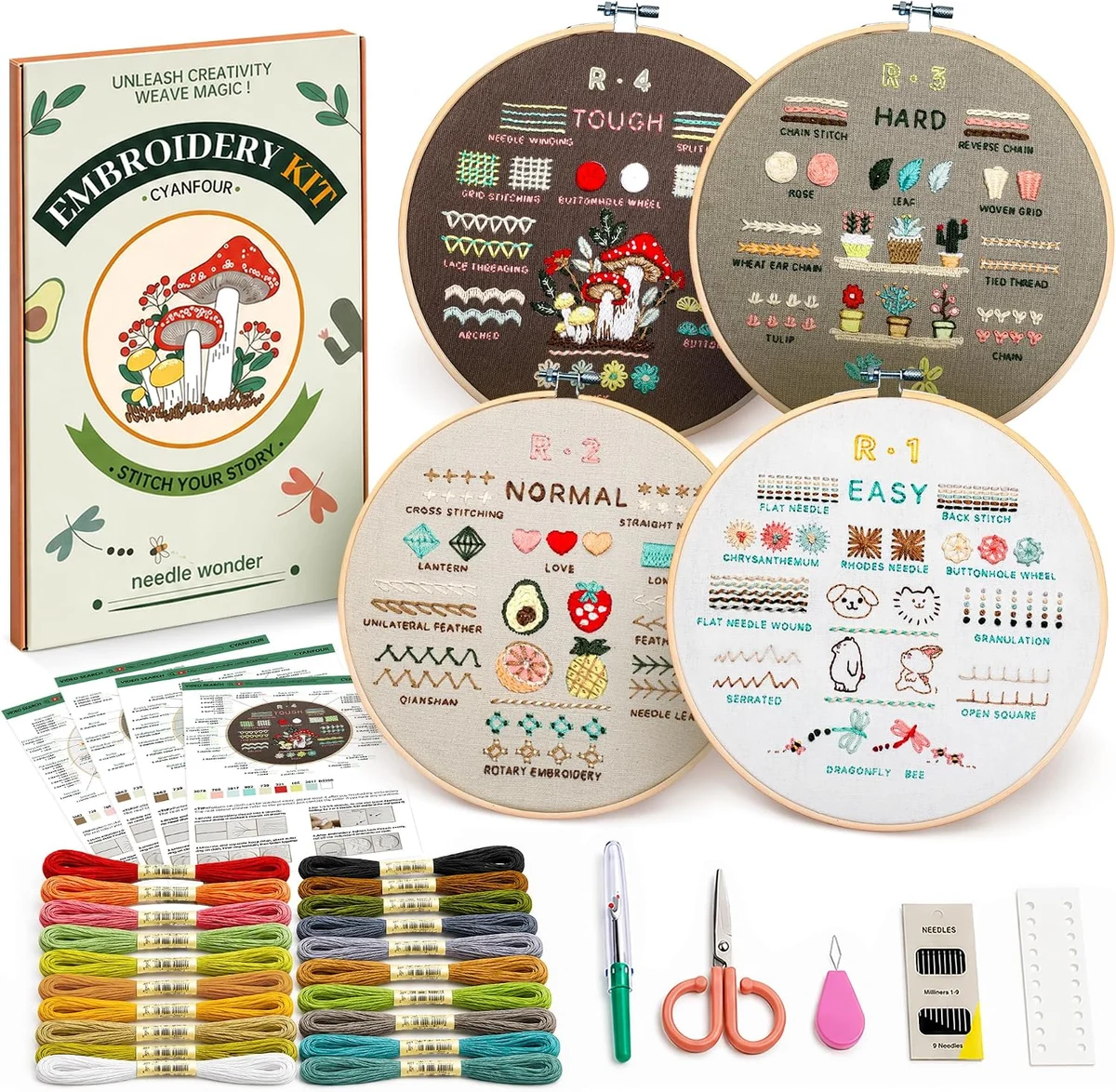 Beginner Embroidery Kit