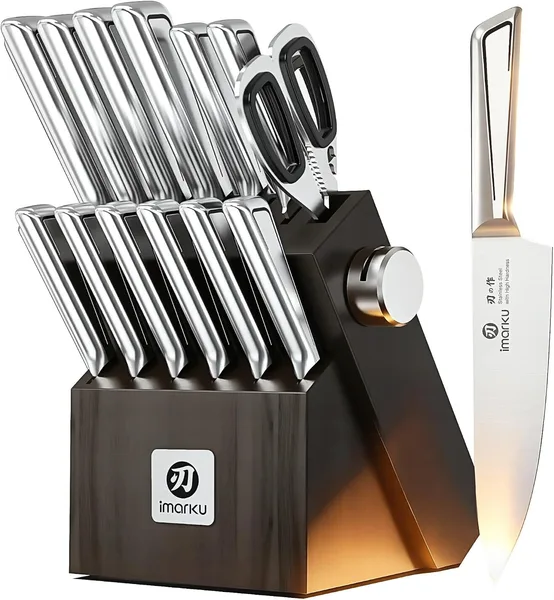Japanese-Style Knife Block Set