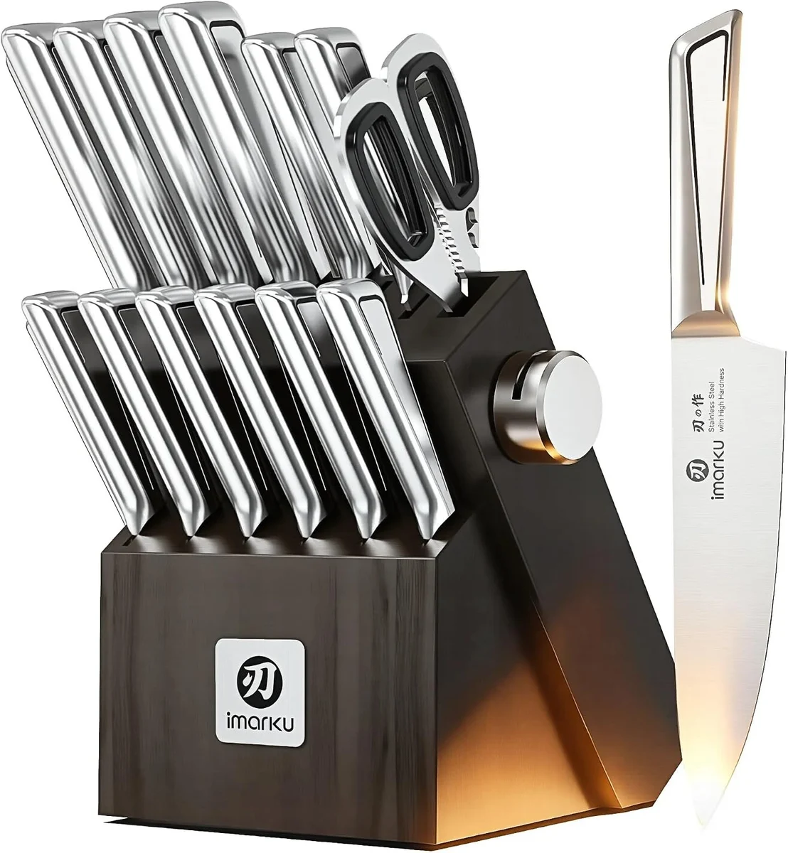 Japanese-Style Knife Block Set