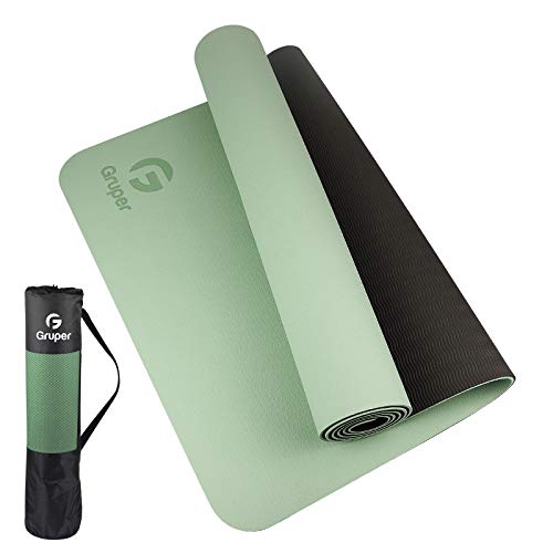Yoga Exercise Non Slip Fitness Mat with Carry Strap