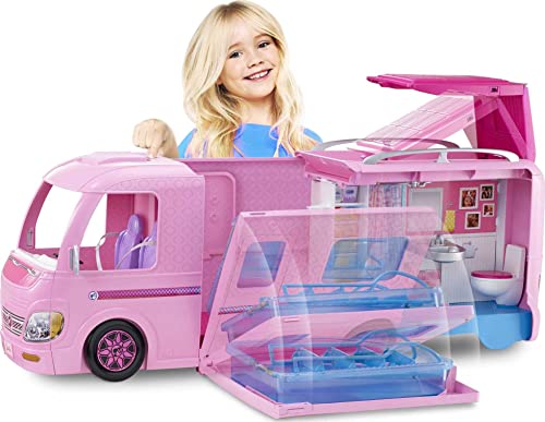 Barbie Camper  Barbie camper, Childhood toys, Barbie