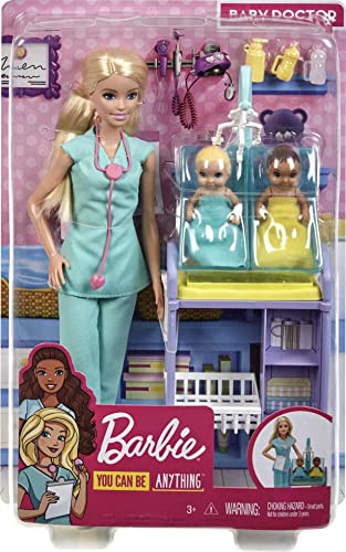 Barbie doctor playset online