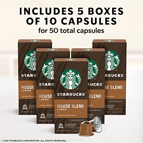 Starbucks house blend clearance nespresso