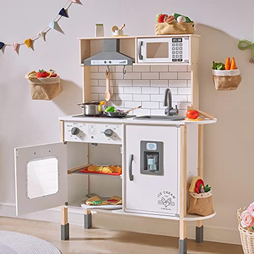 Pretend Play Kitchen Set (18 Pieces)