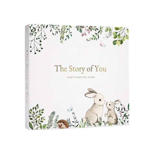 Baby Memory First 5 Year Journal Milestone Baby Scrapbook