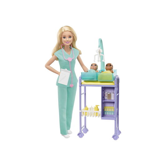 Barbie Baby Doctor Playset, Ages 3+