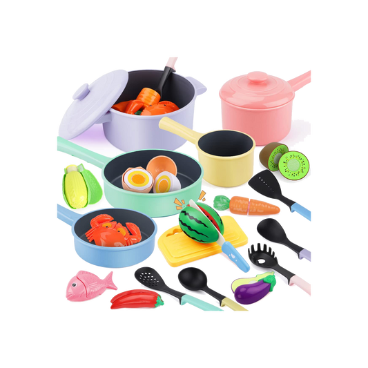 Pretend Play Kitchen Accessories Set, Ages 2+